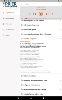 Prier Aujourd’hui android App screenshot 0